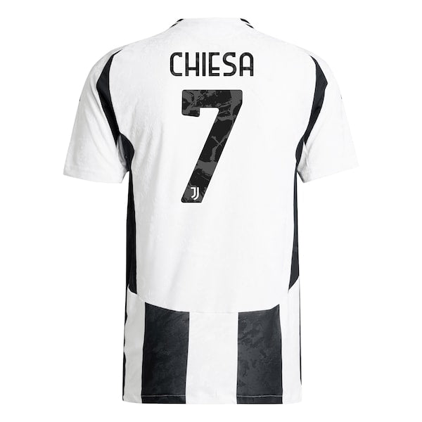Federico Chiesa Juventus adidas 2024/25 Home Authentic Player Jersey - White - Image 3