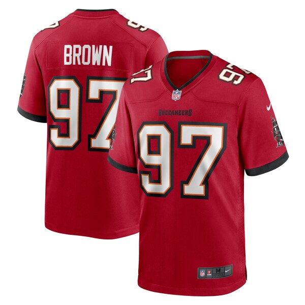Earnest Brown IV Tampa Bay Buccaneers Nike Game Jersey - Red