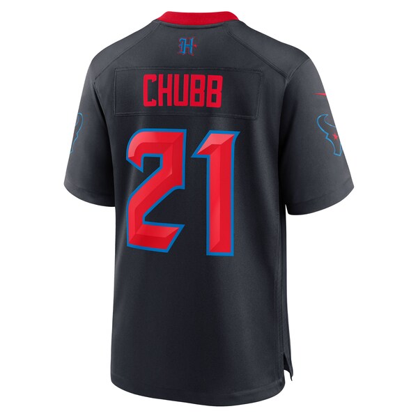 Nick Chubb Houston Texans Nike Alternate 2 Game Jersey - Navy - Image 3