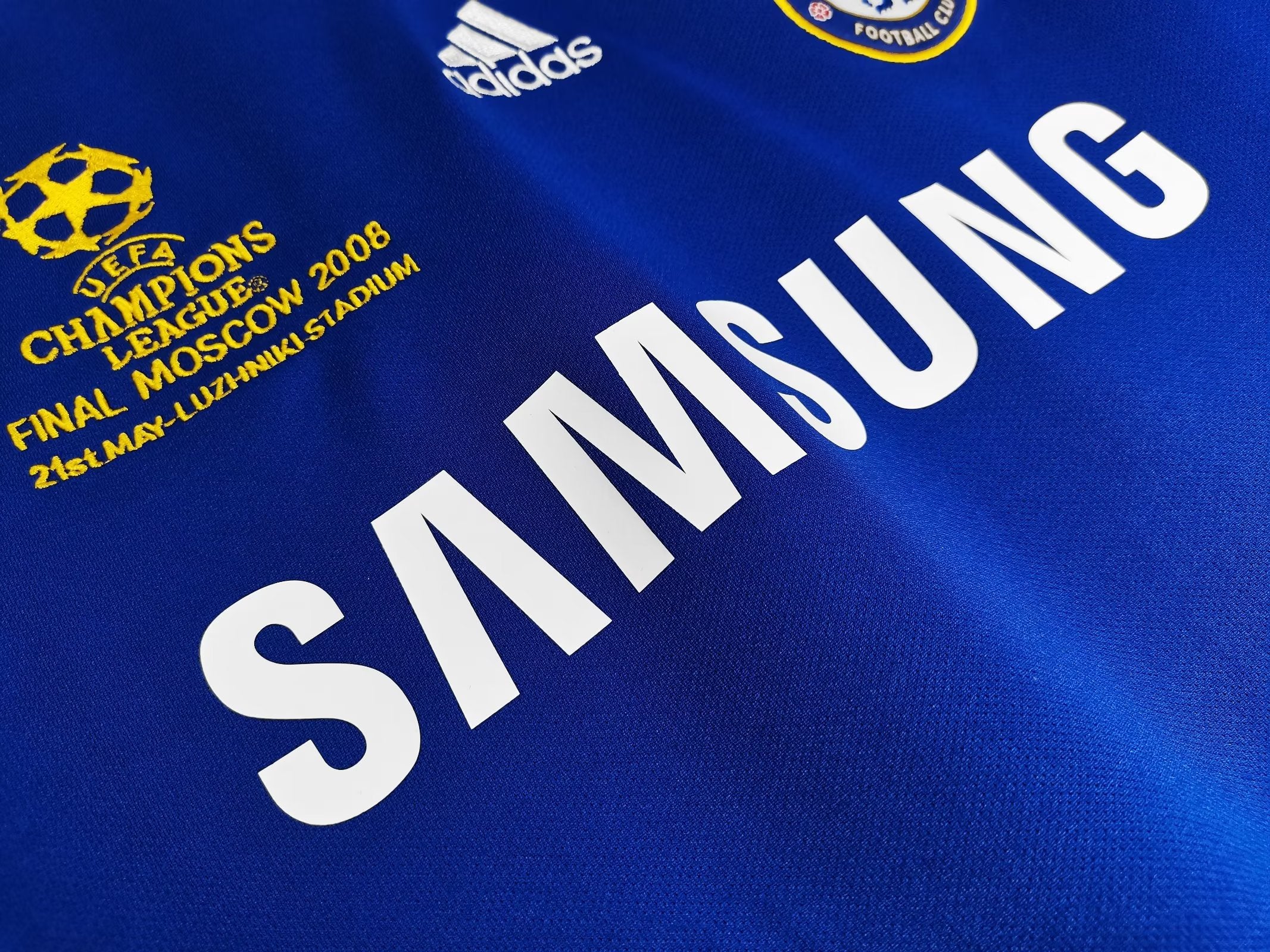 Chelsea 2008-09 Home Vintage Jersey - Image 6