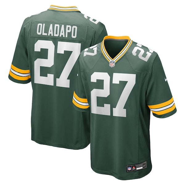 Kitan Oladapo Green Bay Packers Nike Game Jersey - Green - Image 2
