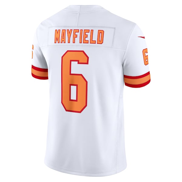 Baker Mayfield '76 Tampa Bay Buccaneers Nike Vapor F.U.S.E. Player Limited Jersey - White/Orange - Image 4