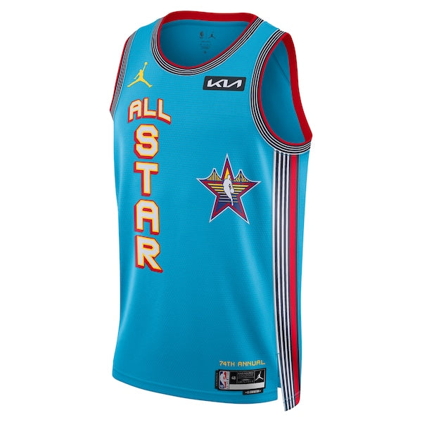 Kevin Durant Jordan Brand Unisex 2025 NBA All-Star Game Swingman Player Jersey - Light Blue - Image 2