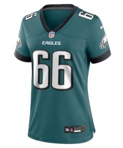 Alternative view of Drew Kendall Philadelphia Eagles Nike Women's Team Game Jersey - Midnight Green