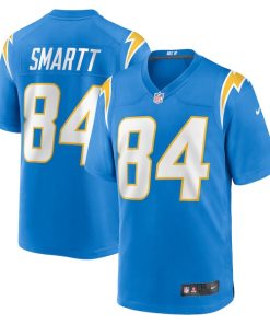 Stone Smartt Los Angeles Chargers Nike Team Game Jersey -  Powder Blue