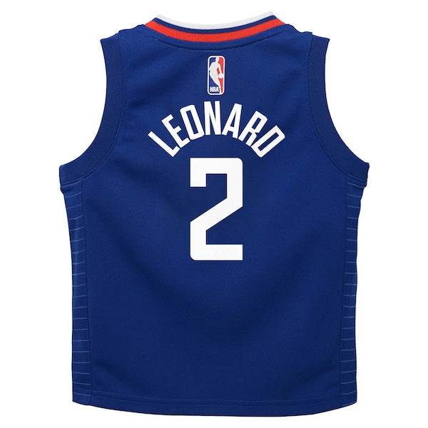 Kawhi Leonard LA Clippers Nike Preschool Dri-FIT Swingman Player Jersey - Icon Edition - Royal - Image 3