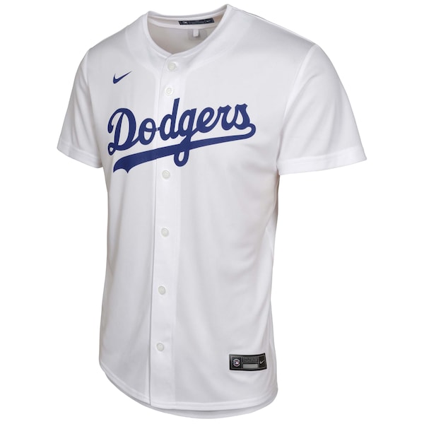 Jack Flaherty Los Angeles Dodgers Nike Youth Home Player Game Jersey - White - Image 2
