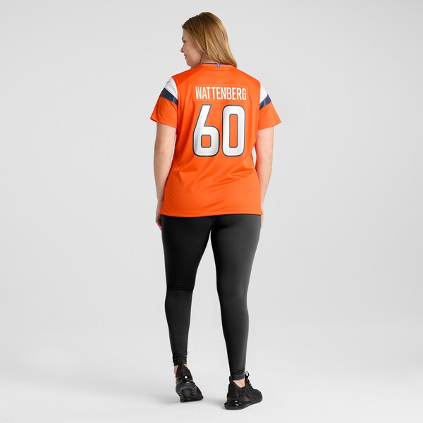 Luke Wattenberg Denver Broncos Nike Women's Team Game Jersey - Orange - Image 10