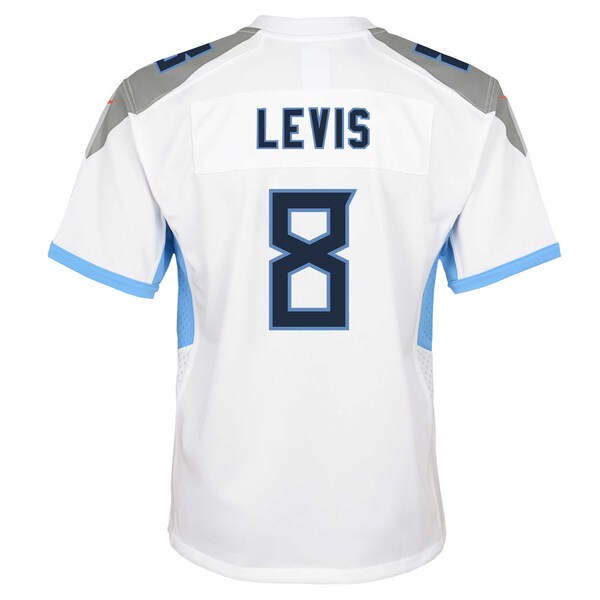 Will Levis Tennessee Titans Nike Youth Player Game Jersey - White - Image 4
