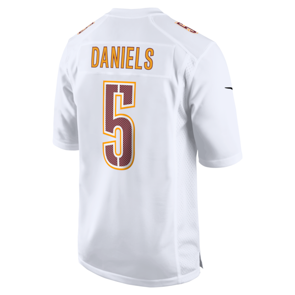 Jayden Daniels Washington Commanders Nike Fashion Jersey - Tundra White - Image 3