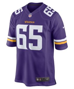 Alternative view of Michael Jurgens Minnesota Vikings Nike Game Jersey -  Purple