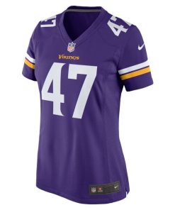 Alternative view of Dwight McGlothern Jr. Minnesota Vikings Nike Women's Game Jersey -  Purple