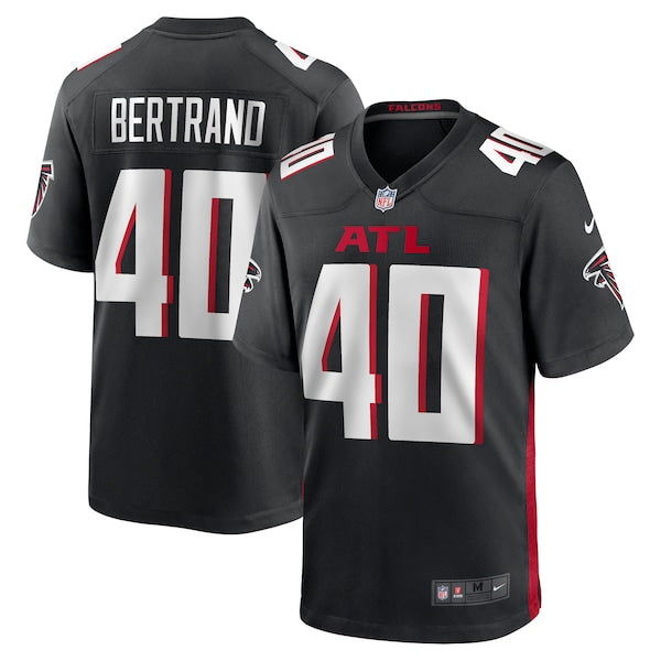 JD Bertrand Atlanta Falcons Nike Team Game Jersey - Black