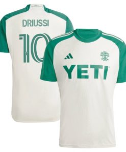 Sebasti¨¢n Driussi Austin FC adidas 2024 The Armadillo Kit Replica Player Jersey?¨C Tan