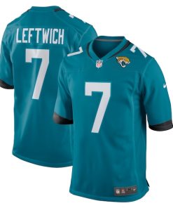 Byron Leftwich Jacksonville Jaguars Nike Retired Player Game Jersey - Teal/White