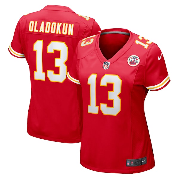 Chris Oladokun Kansas City Chiefs Nike Women's Game Jersey - Red