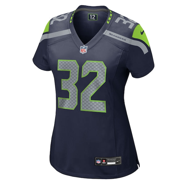 Jerrick Reed II Seattle Seahawks Nike Women's Team Game Jersey - College Navy/Navy - Image 3