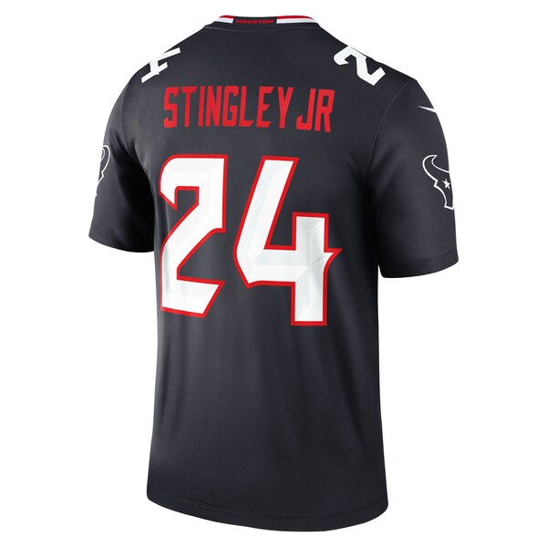Derek Stingley Jr. Houston Texans Nike Team Legend Player Performance Top - Navy - Image 2