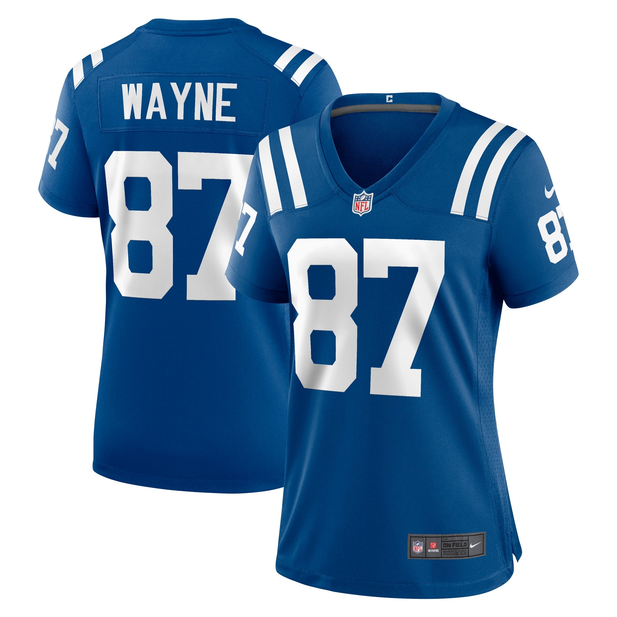 Reggie Wayne Indianapolis Colts Nike Women's Indiana Nights Alternate Game Jersey - Royal/Royal - Image 6