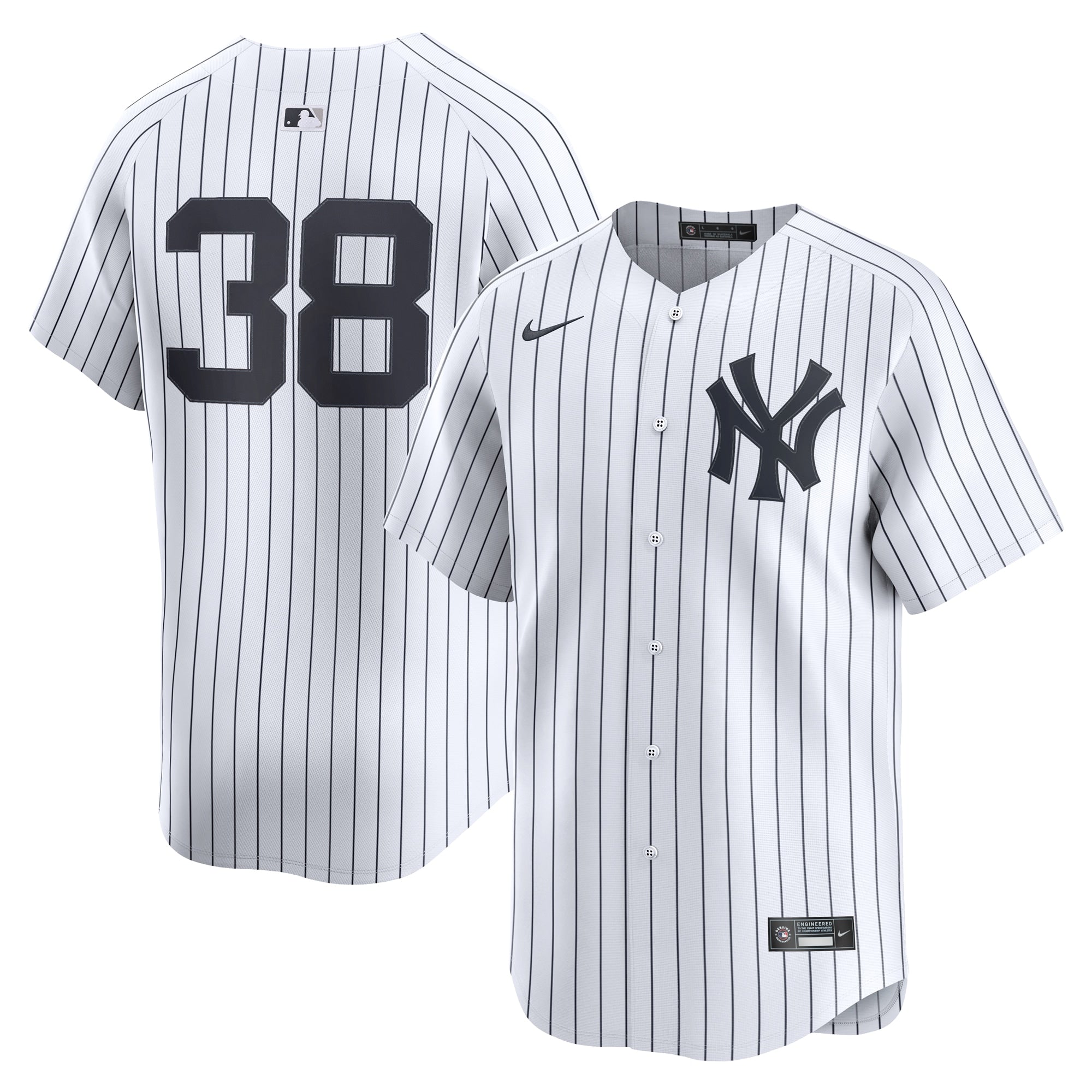 Devin Williams New York Yankees Nike Road Limited Player Jersey - Gray/White - Image 5