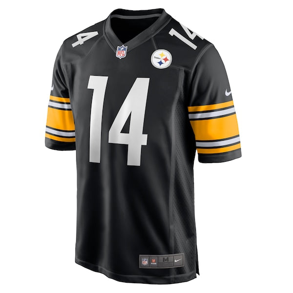 George Pickens Pittsburgh Steelers Nike Game Player Jersey - Black - Image 2