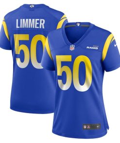 Beaux Limmer Los Angeles Rams Nike Women's  Game Jersey -  Royal