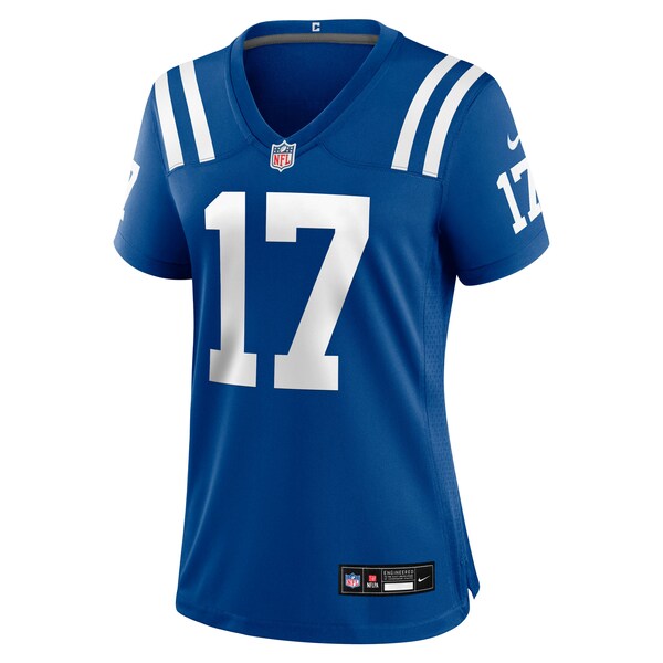 Daniel Jones Indianapolis Colts Nike Women's Team Game Jersey - Royal - Image 3