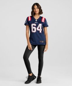 Layden Robinson New England Patriots Nike Women's  Game Jersey -  Navy