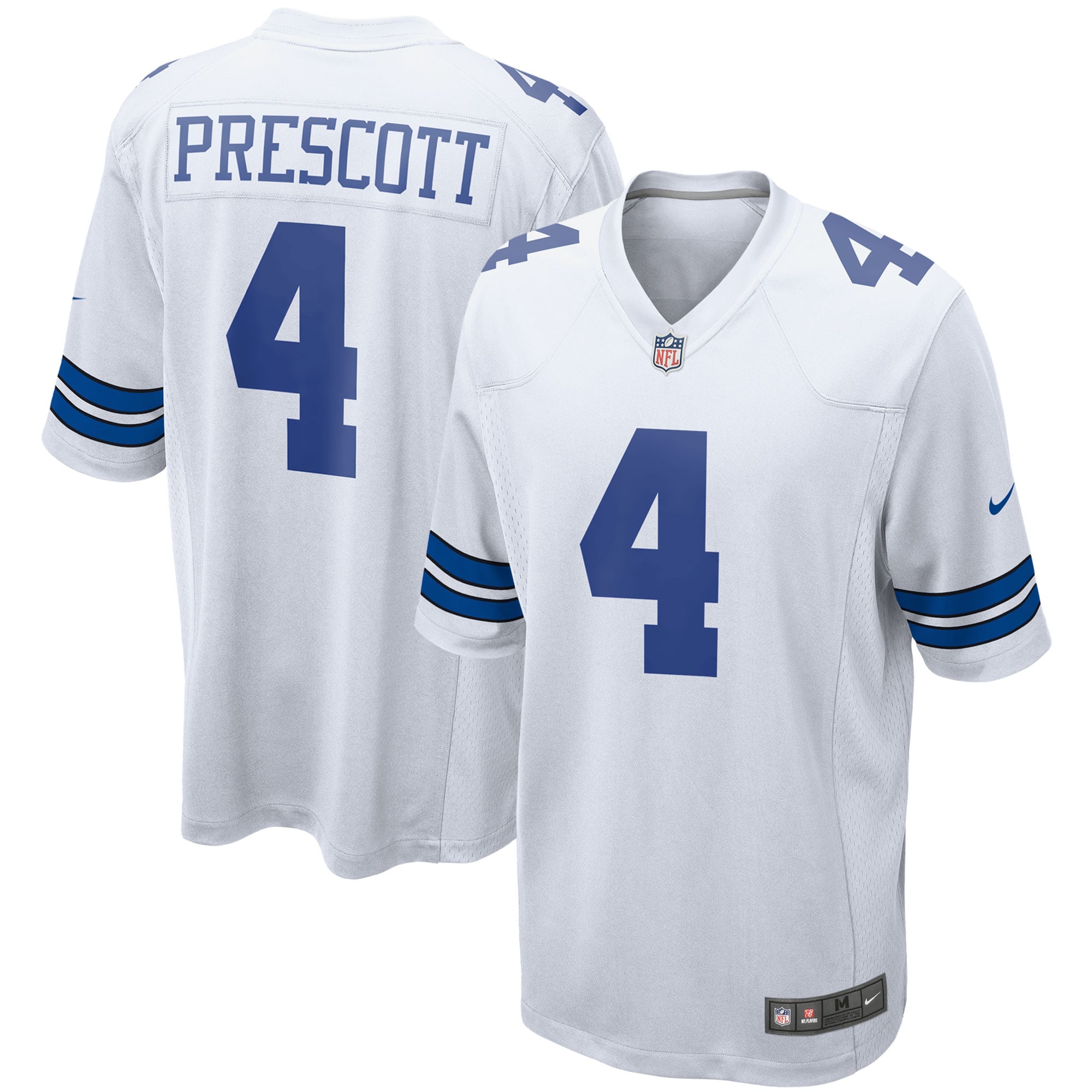 Dak Prescott Dallas Cowboys Nike Game Team Jersey - Navy/White - Image 6