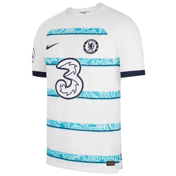 Pierre-Emerick Aubameyang Chelsea Nike 2022/23 Away Vapor Match Authentic Player Jersey - White - Image 2