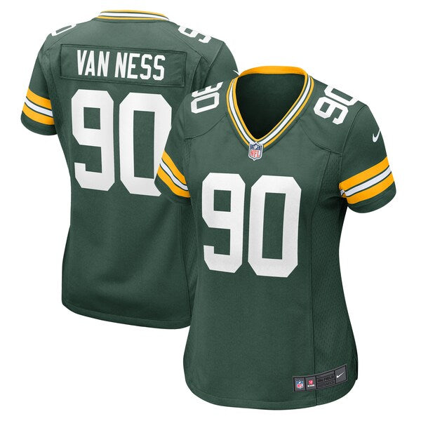 Lukas Van Ness Green Bay Packers Nike Women's Game Jersey - Green - Image 4