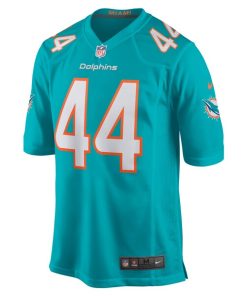 Alternative view of Blake Ferguson Miami Dolphins Nike Game Player Jersey - Aqua
