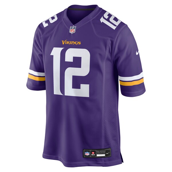 Max Brosmer Minnesota Vikings Nike Team Game Jersey - Purple - Image 3