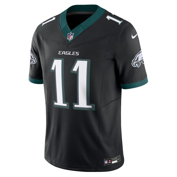 A.J. Brown Philadelphia Eagles Nike Alternate Vapor F.U.S.E. Limited Jersey - Black/Green/White - Image 3