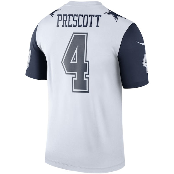 Dak Prescott Dallas Cowboys Nike Color Rush Legend Player Jersey - White - Image 3