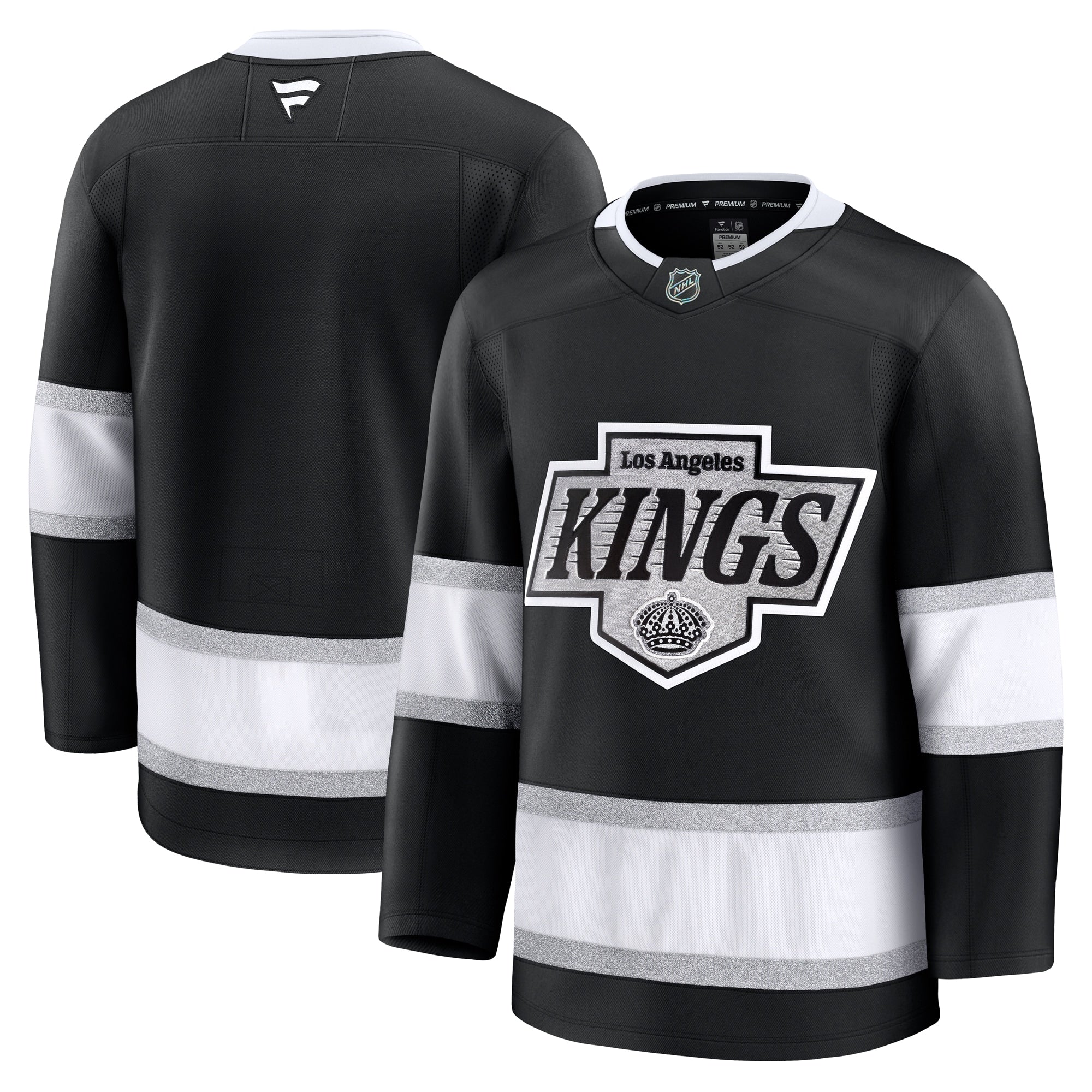 Los Angeles Kings Away Premium Jersey - White/Black - Image 5