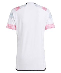 Alternative view of Juventus adidas 2023/24 Away Authentic Jersey - White