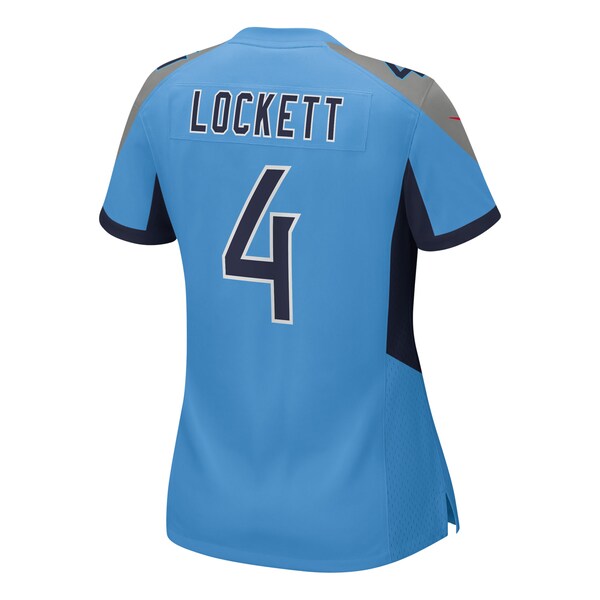 Tyler Lockett Tennessee Titans Nike Women's Team Game Jersey - Light Blue - Image 3