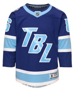 Alternative view of Nikita Kucherov Tampa Bay Lightning Outerstuff Youth 2026 NHL Stadium Series Premier Jersey - Blue