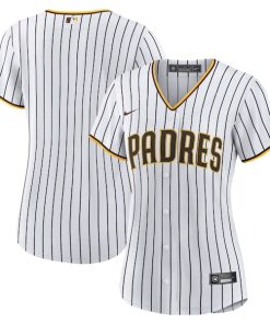 San Diego Padres Nike Women's Home Blank Replica Jersey - White