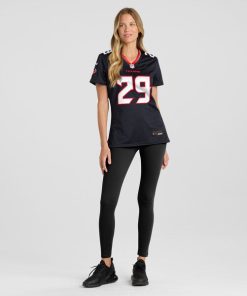 Alternative view of M.J. Stewart Houston Texans Nike Women's Team Game Jersey -  Navy