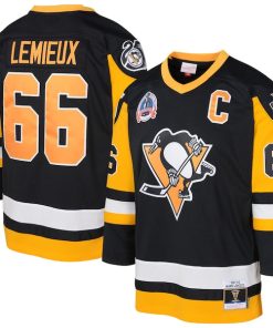 Mario Lemieux Pittsburgh Penguins  Toddler 1991/92 Blue Line 2.0 Player Jersey - Black