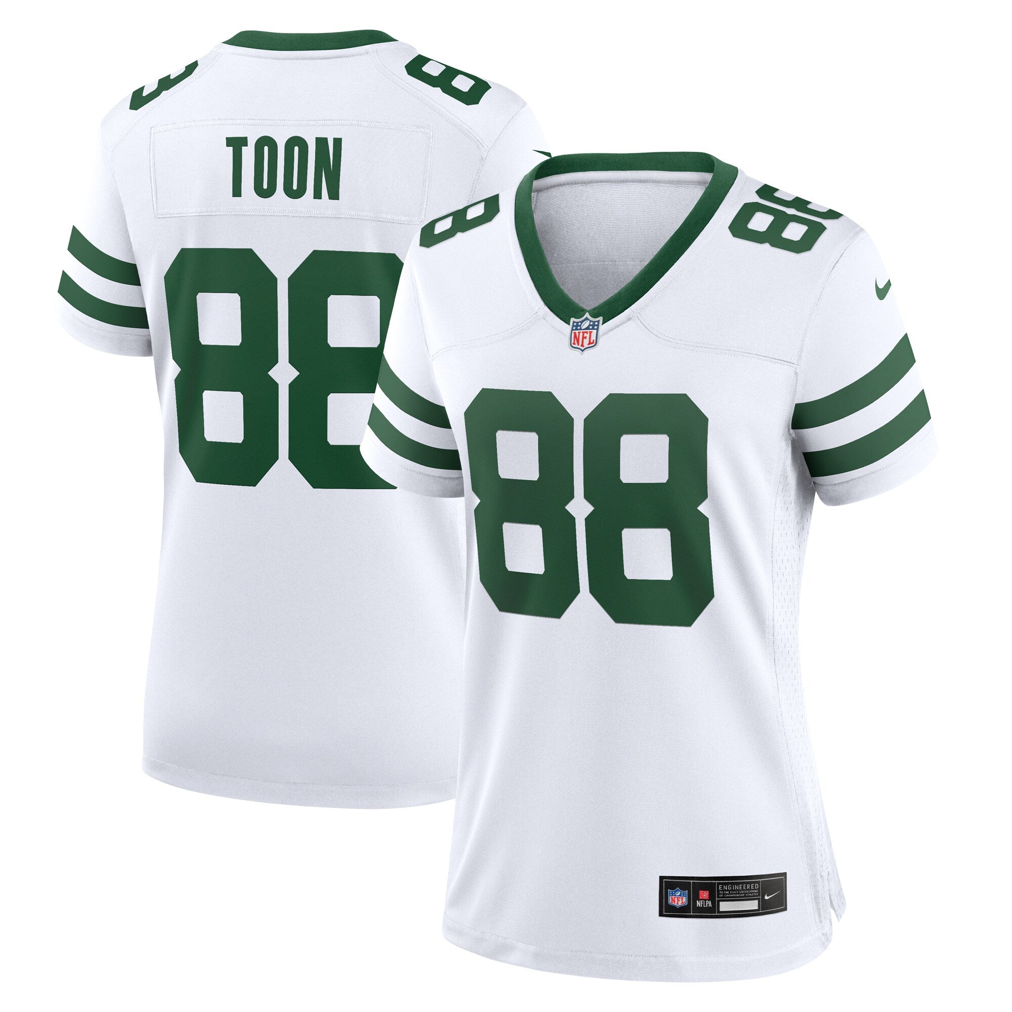 Al Toon New York Jets Nike Women's Game Retired Player Jersey - Gotham Green/White - Image 3