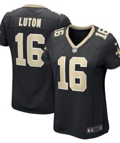Jake Luton New Orleans Saints Nike Women's Game Player Jersey - Black