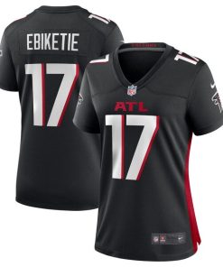 Arnold Ebiketie Atlanta Falcons Nike Women's Team Game Jersey -  Black