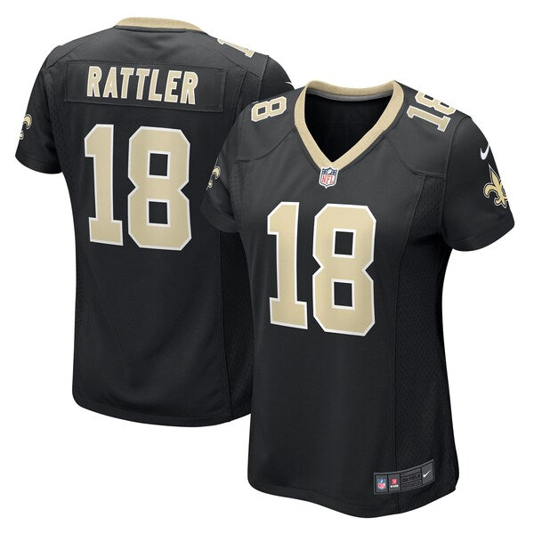 Spencer Rattler New Orleans Saints Nike Women's Game Jersey - Black