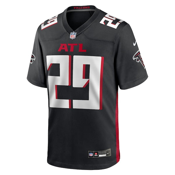 Jordan Fuller Atlanta Falcons Nike Team Game Jersey - Black - Image 2