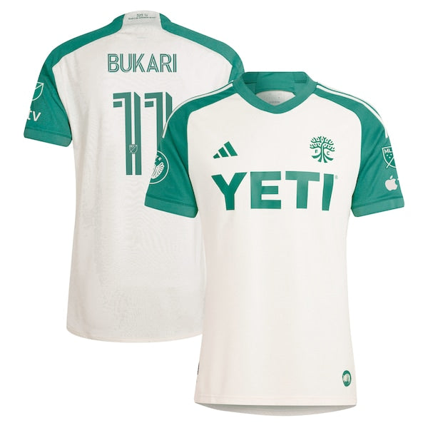 Austin FC adidas 2024 The Armadillo Kit Authentic Player Jersey - Tan