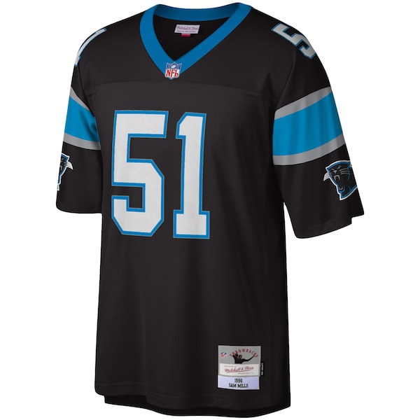 Sam Mills Carolina Panthers Legacy Replica Jersey - Black - Image 2
