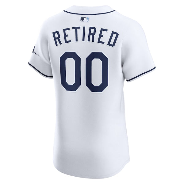 Tampa Bay Rays Nike Home Elite Pick-A-Player Retired Roster Jersey - White - Image 3